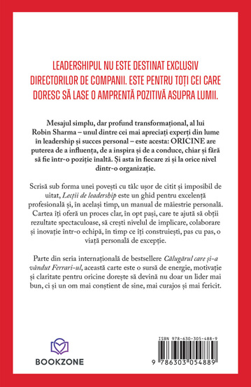 Lecţii de leadership de la Călugărul care și-a vândut Ferrari-ul