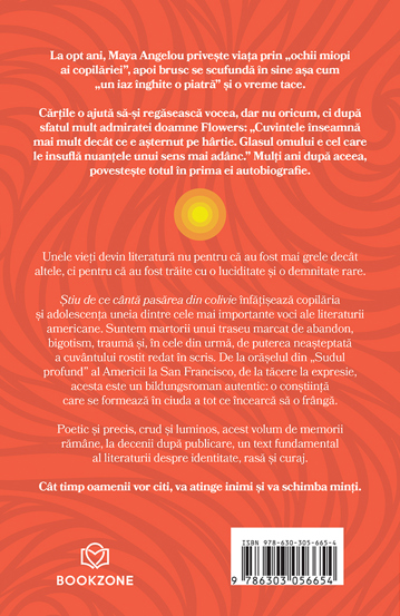 Știu de ce cântă pasărea din colivie